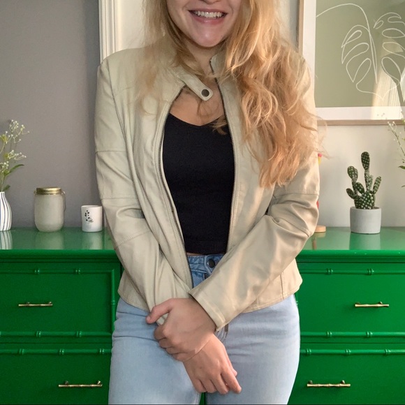 Max Studio Jackets & Blazers - Max Studio Faux Leather Jacket